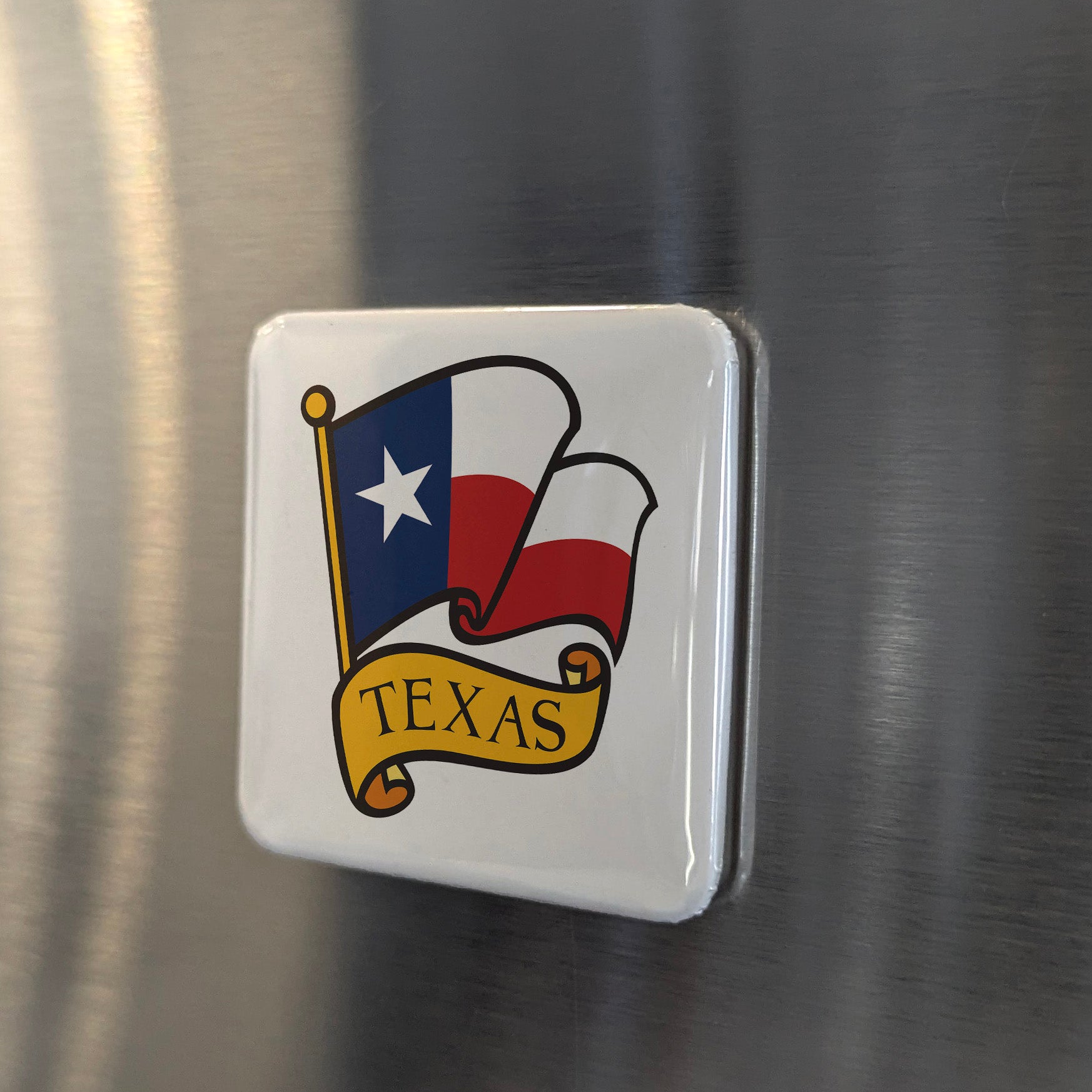 Texas Magnet | Lone Star State | 2×2 | Made in Canada - PhiloPerse