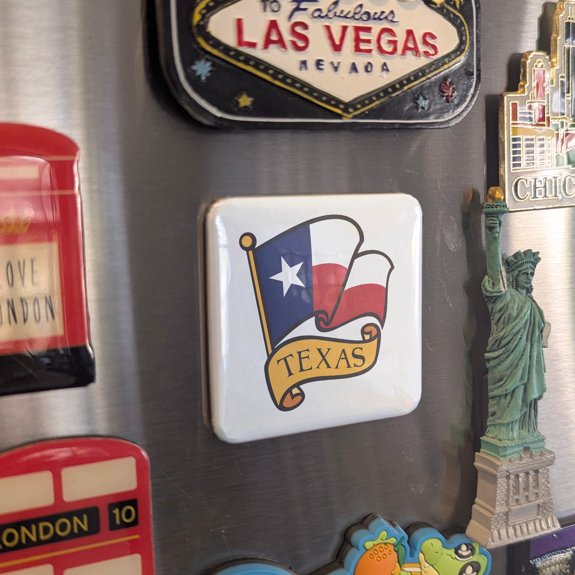 Texas Magnet | Lone Star State | 2×2 | Made in Canada - PhiloPerse