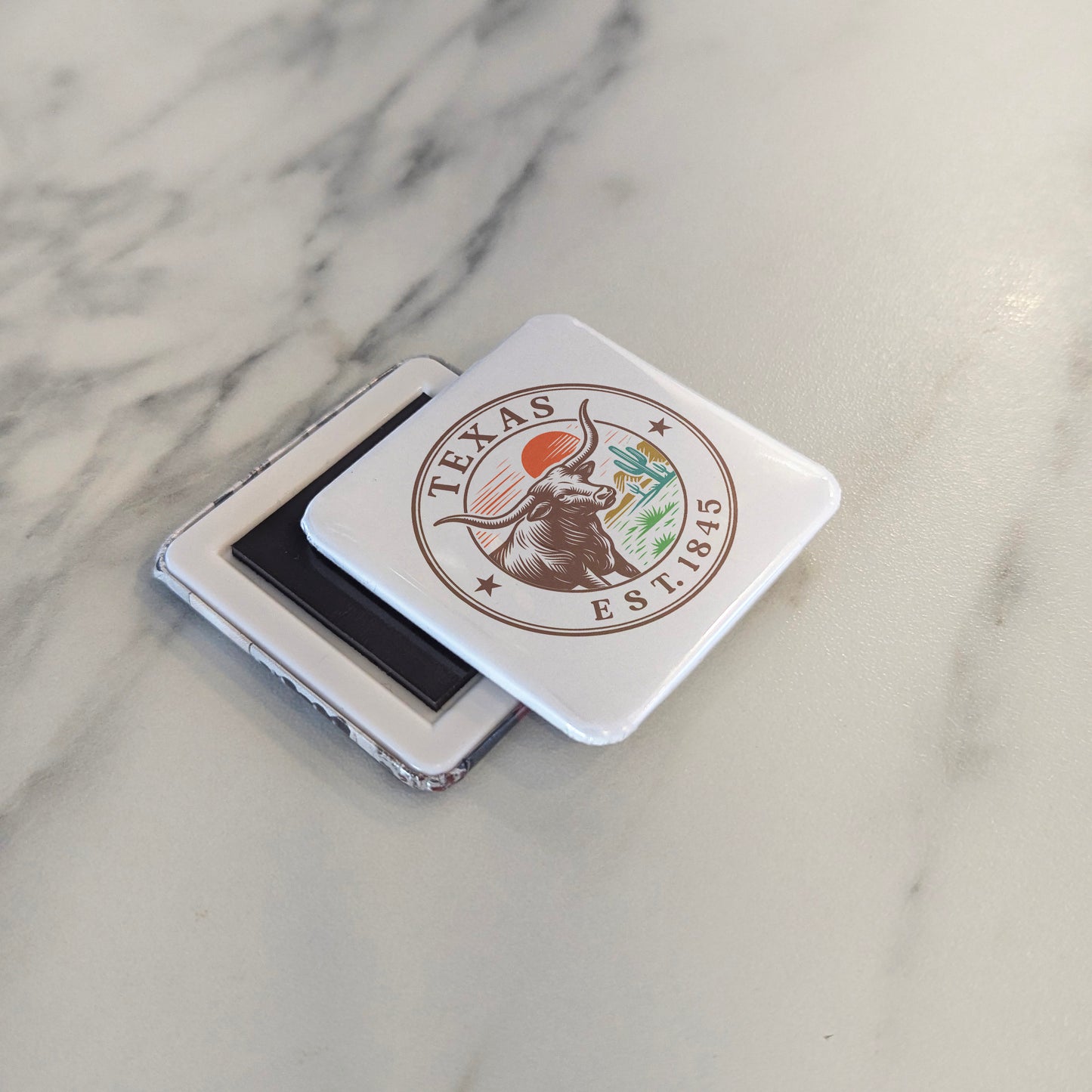 Texas Magnet | The Lone Star State | 2×2 | Made in Canada - PhiloPerse