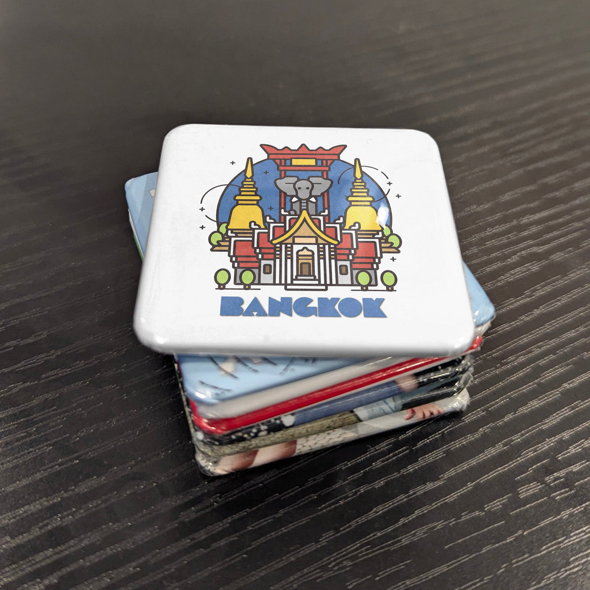 Bangkok Thailand Asia Magnet | Grand Palace Landmark of the Chakri Kingdom | 2x2 | Made in Canada