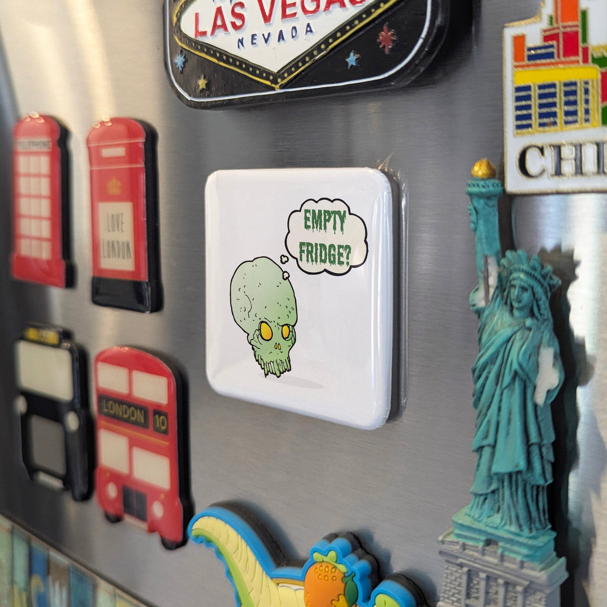 The Fridge Is Empty Magnet | Empty Fridge? | 2×2 | Made in Canada - PhiloPerse