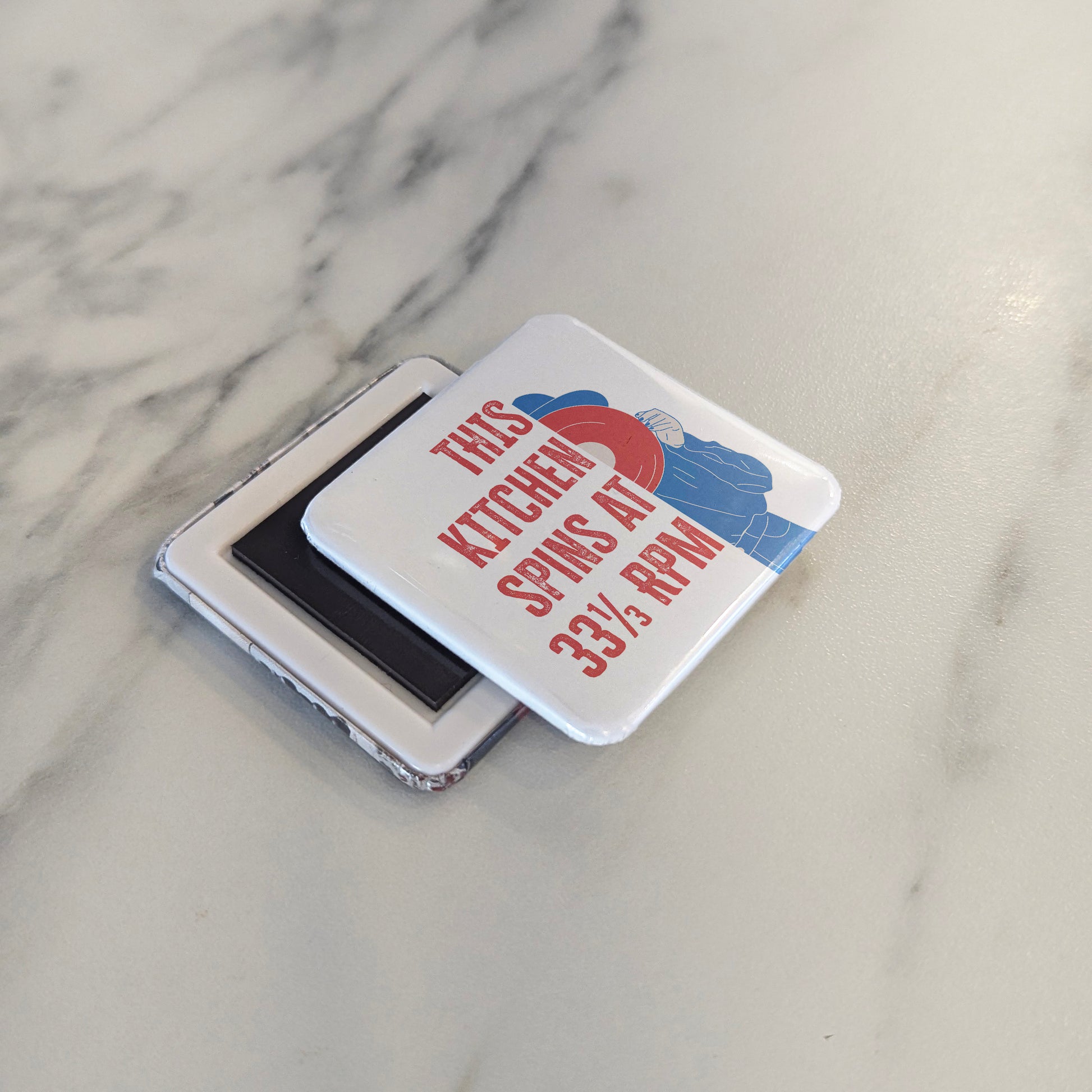 This Kitchen Spins at 33⅓ RPM Fridge Magnet - PhiloPerse