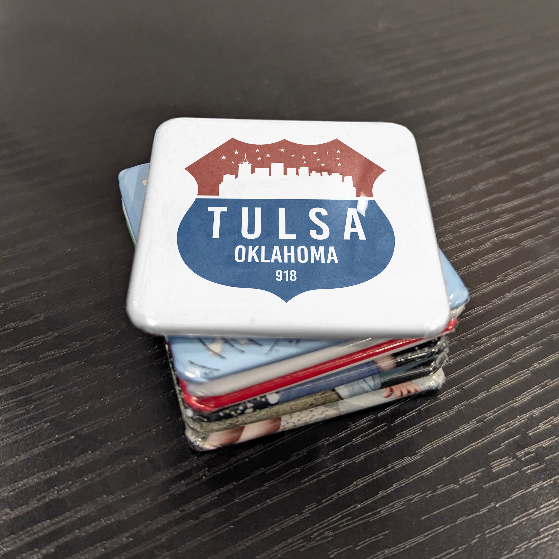 Tulsa Oklahoma Magnet | Oil Capital of the World | 2×2 | Made in Canada - PhiloPerse