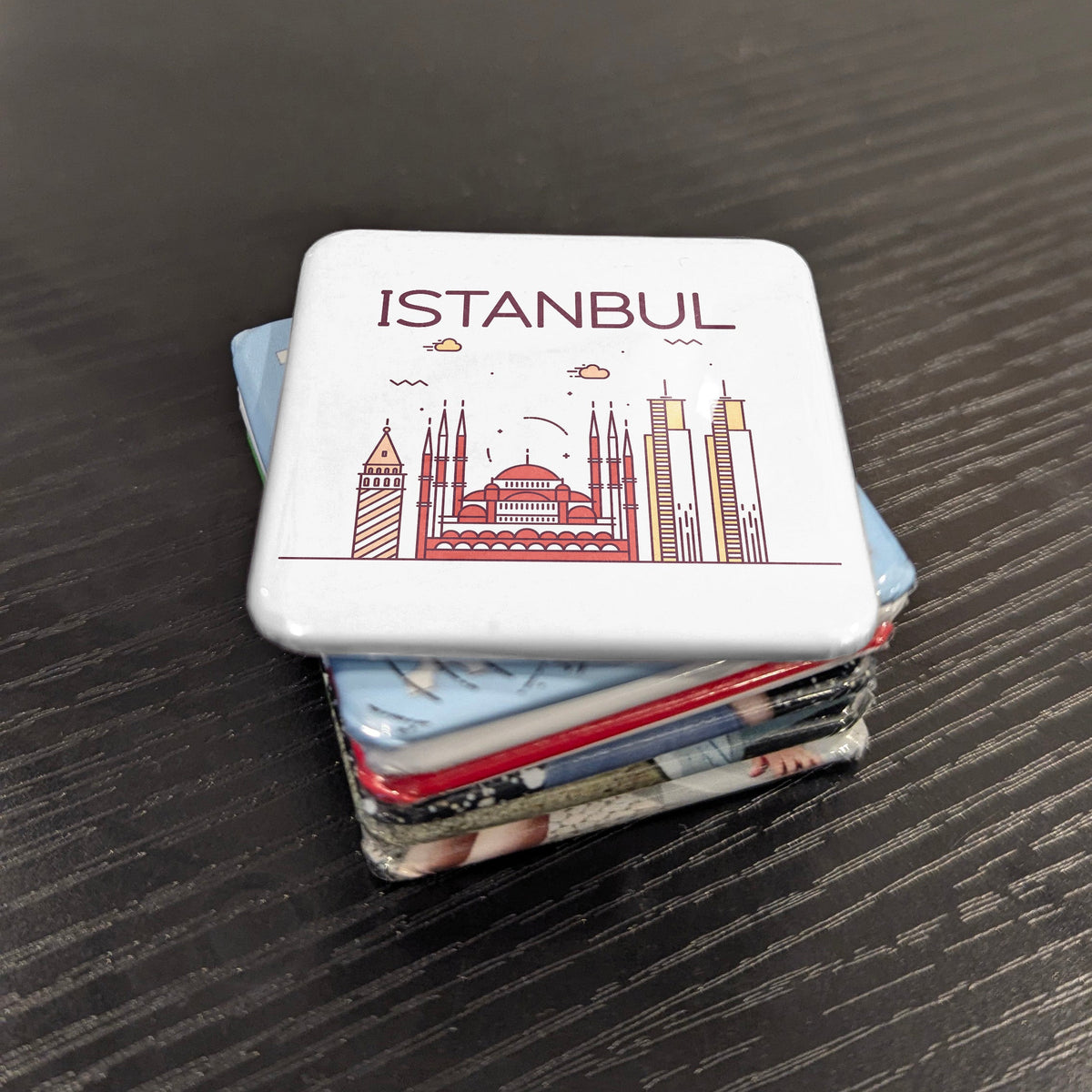 Istanbul Turkiye Magnet | City of Two Continents and Bridge Between East and West | 2x2 | Made in Canada