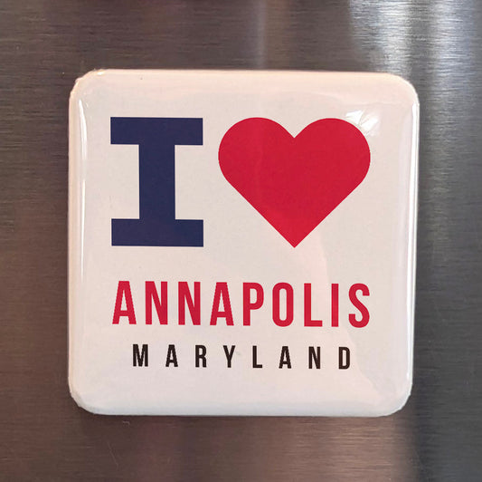 Annapolis Maryland Magnet | Sailing Capital | 2×2 | Made in Canada - PhiloPerse