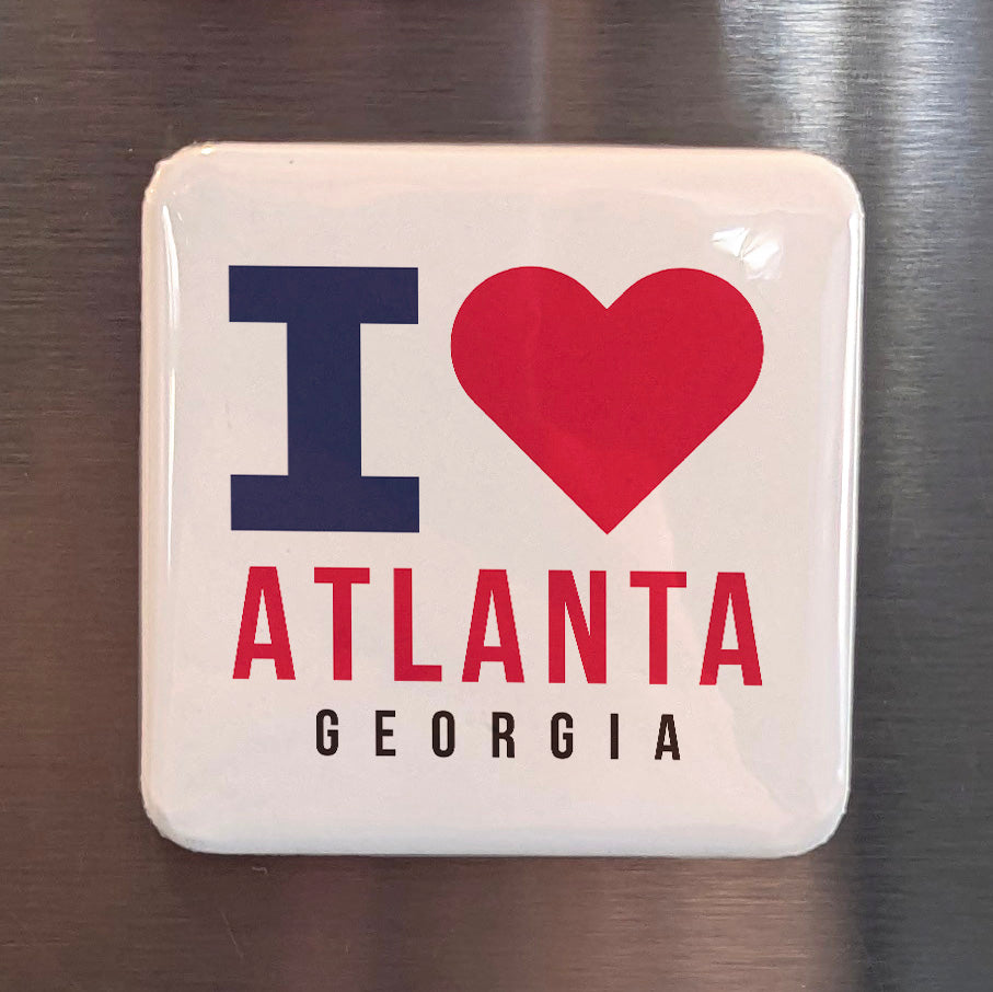 Atlanta Georgia Magnet | ATL | 2×2 | Made in Canada