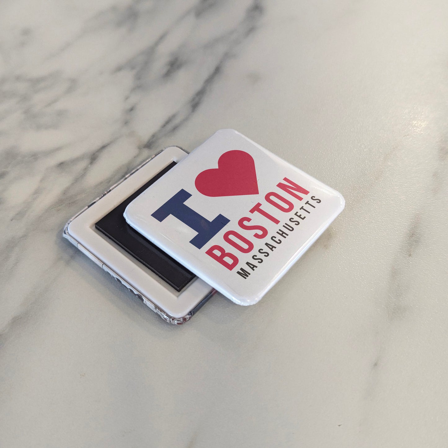 Boston Massachusetts Magnet | Beantown | 2×2 | Made in Canada
