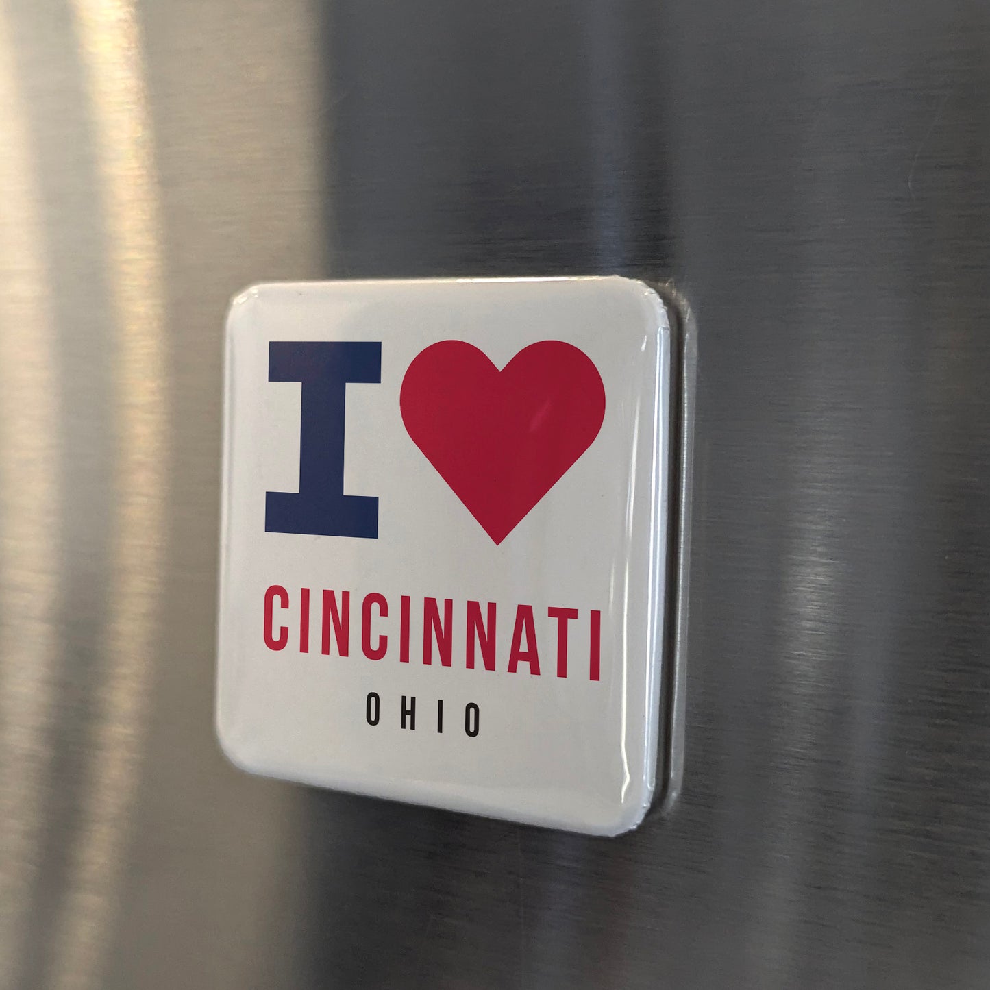 Imán de Cincinnati, Ohio | La Ciudad Reina | 2×2 | Hecho en Canadá