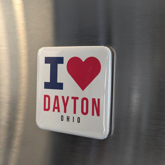 Dayton Ohio Magnet | Birthplace of Aviation | 2×2 | Made in Canada - PhiloPerse