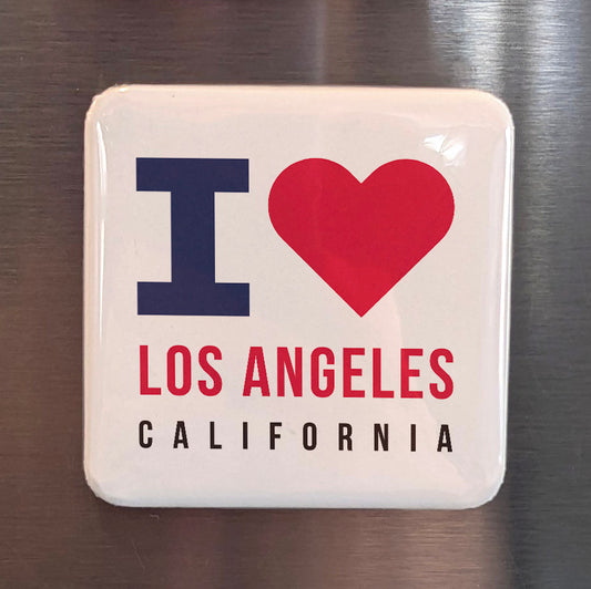 Los Angeles California Magnet | City of Angels | 2×2 | Made in Canada - PhiloPerse