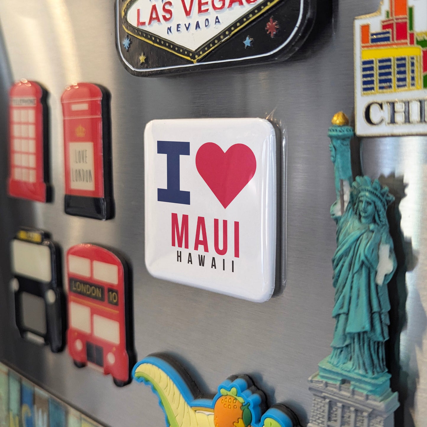 Maui Hawaii Magnet | Valley Isle | 2×2 | Made in Canada