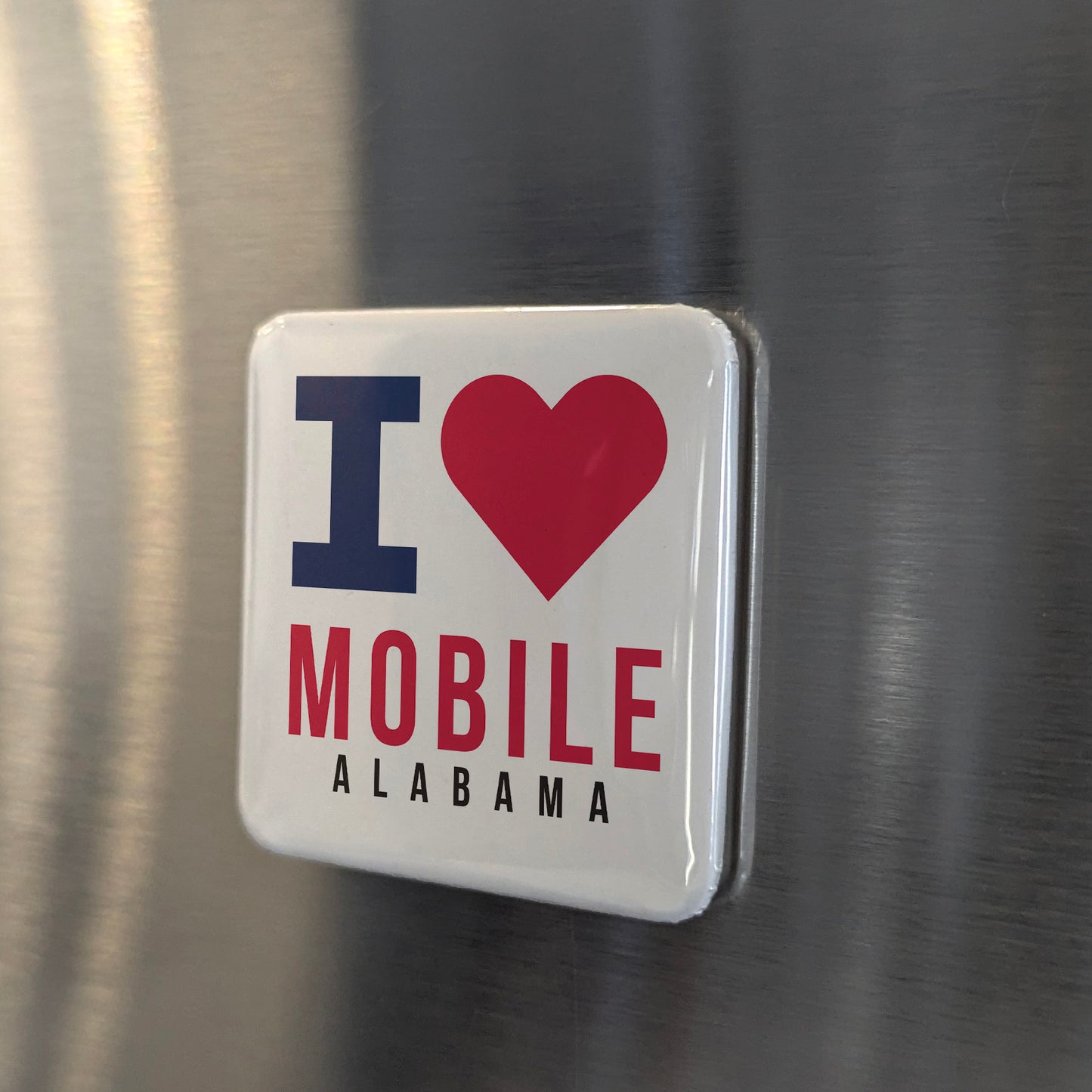 Mobile Alabama Magnet | Azalea City | 2×2 | Made in Canada - PhiloPerse