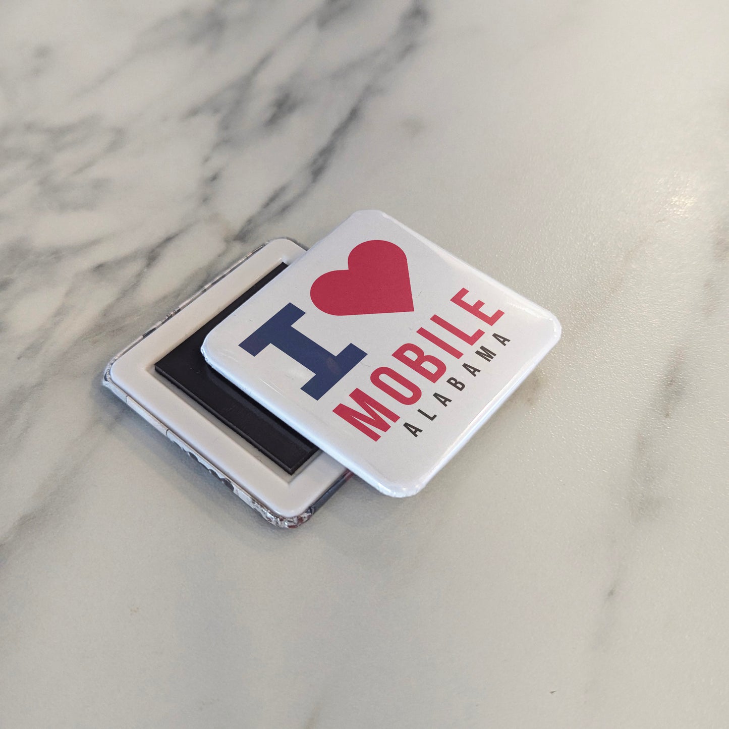 Mobile Alabama Magnet | Azalea City | 2×2 | Made in Canada - PhiloPerse