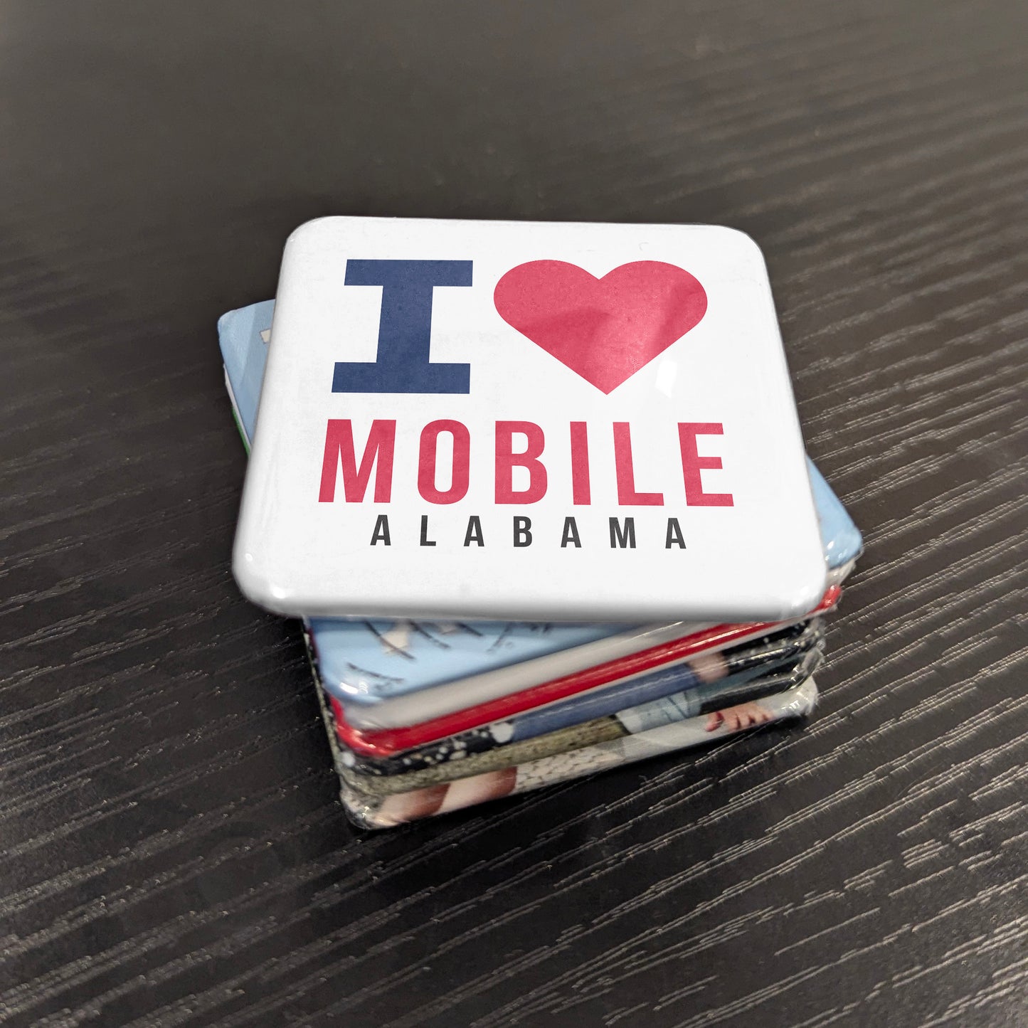 Mobile Alabama Magnet | Azalea City | 2×2 | Made in Canada - PhiloPerse