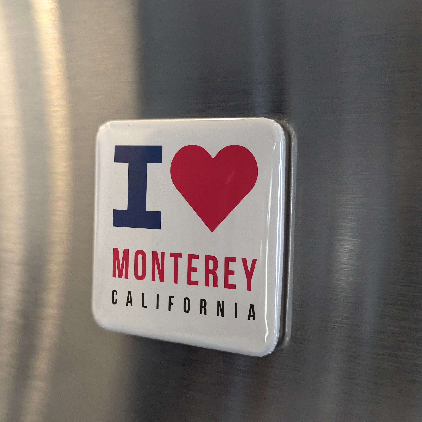 Monterey California Magnet | Gateway to the Pacific | 2×2 | Made in Canada - PhiloPerse