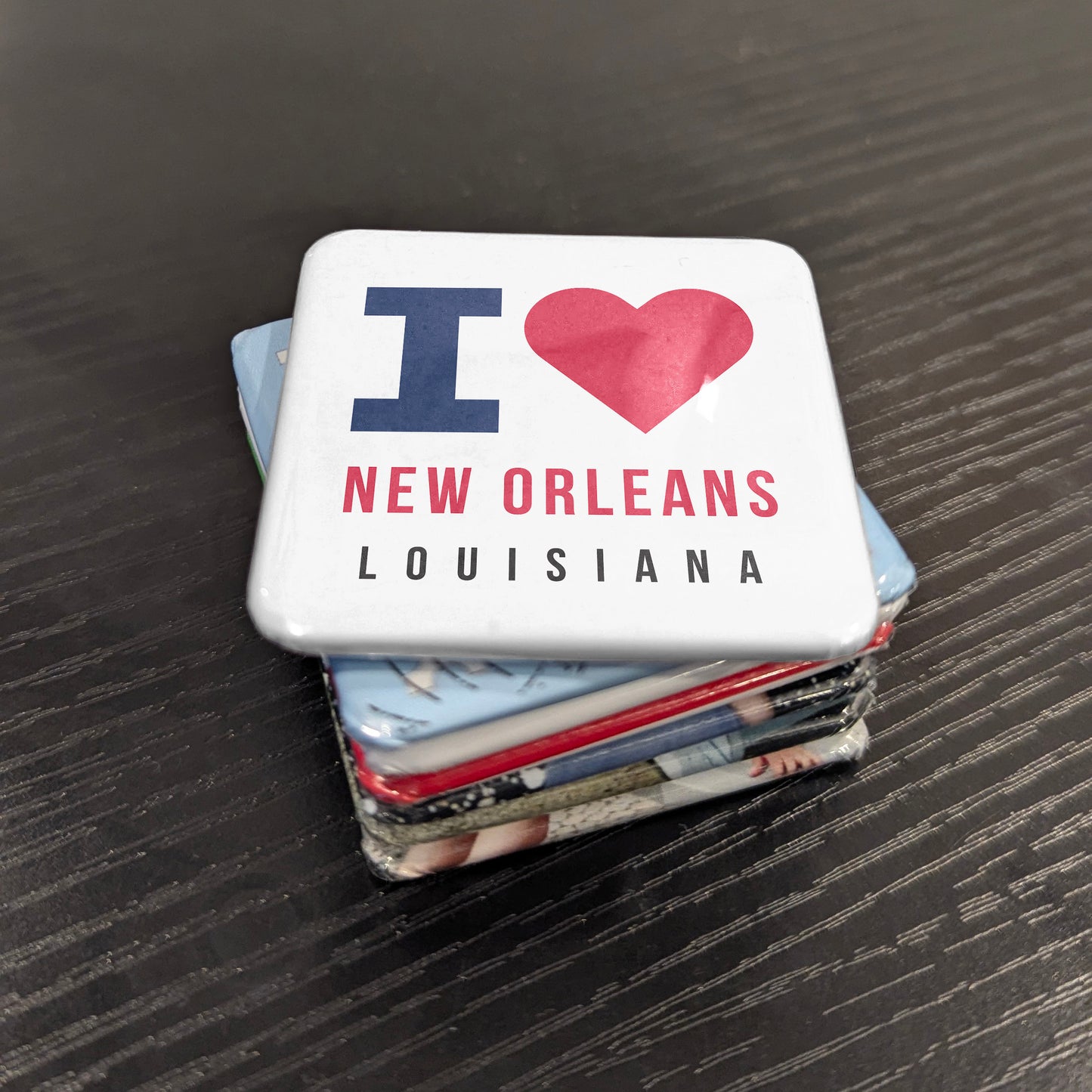 New Orleans Louisiana Magnet | Crescent City | 2×2 | Made in Canada - PhiloPerse