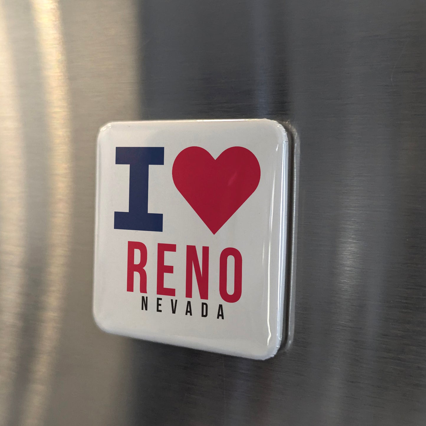 Reno Nevada Magnet | The Biggest Little City | 2×2 | Made in Canada - PhiloPerse