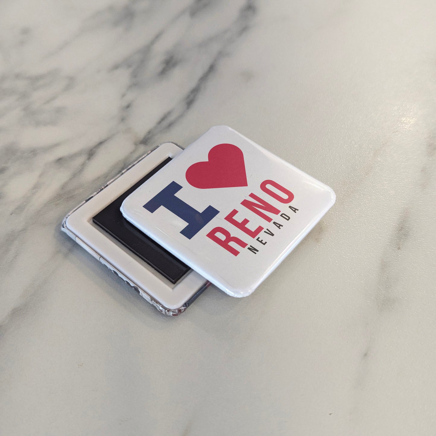 Reno Nevada Magnet | The Biggest Little City | 2×2 | Made in Canada - PhiloPerse