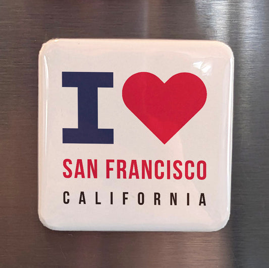 San Francisco California Magnet | City by the Bay | 2×2 | Made in Canada - PhiloPerse
