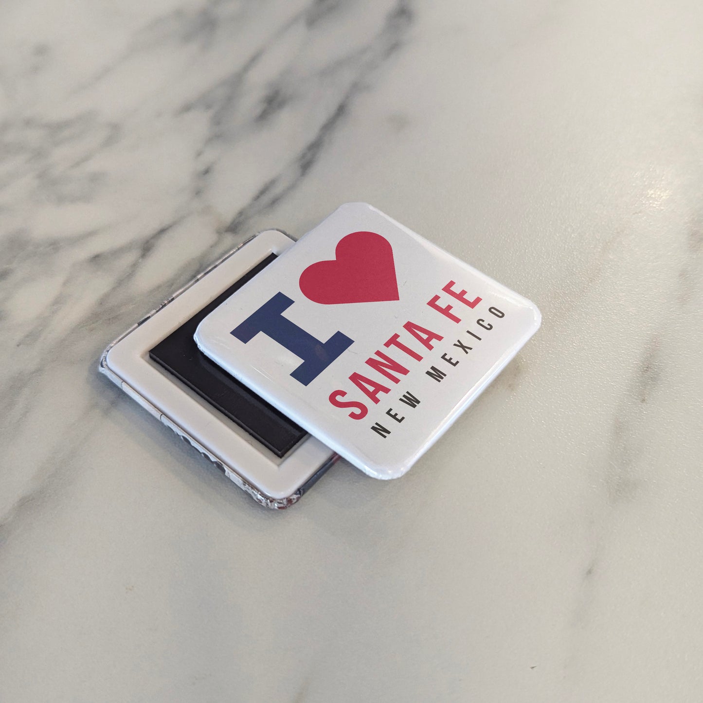 Santa Fe New Mexico Magnet | The City Different | 2×2 | Made in Canada - PhiloPerse
