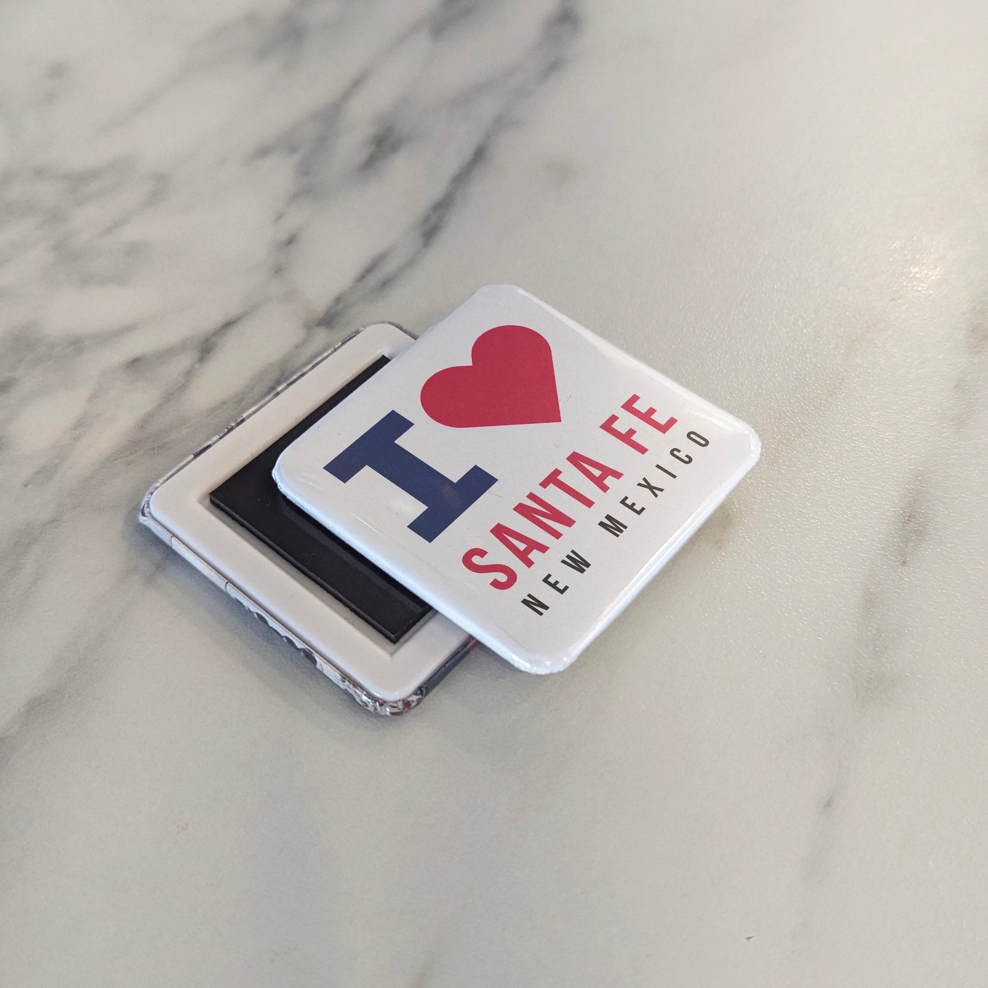 Santa Fe New Mexico Magnet | The City Different | 2×2 | Made in Canada - PhiloPerse
