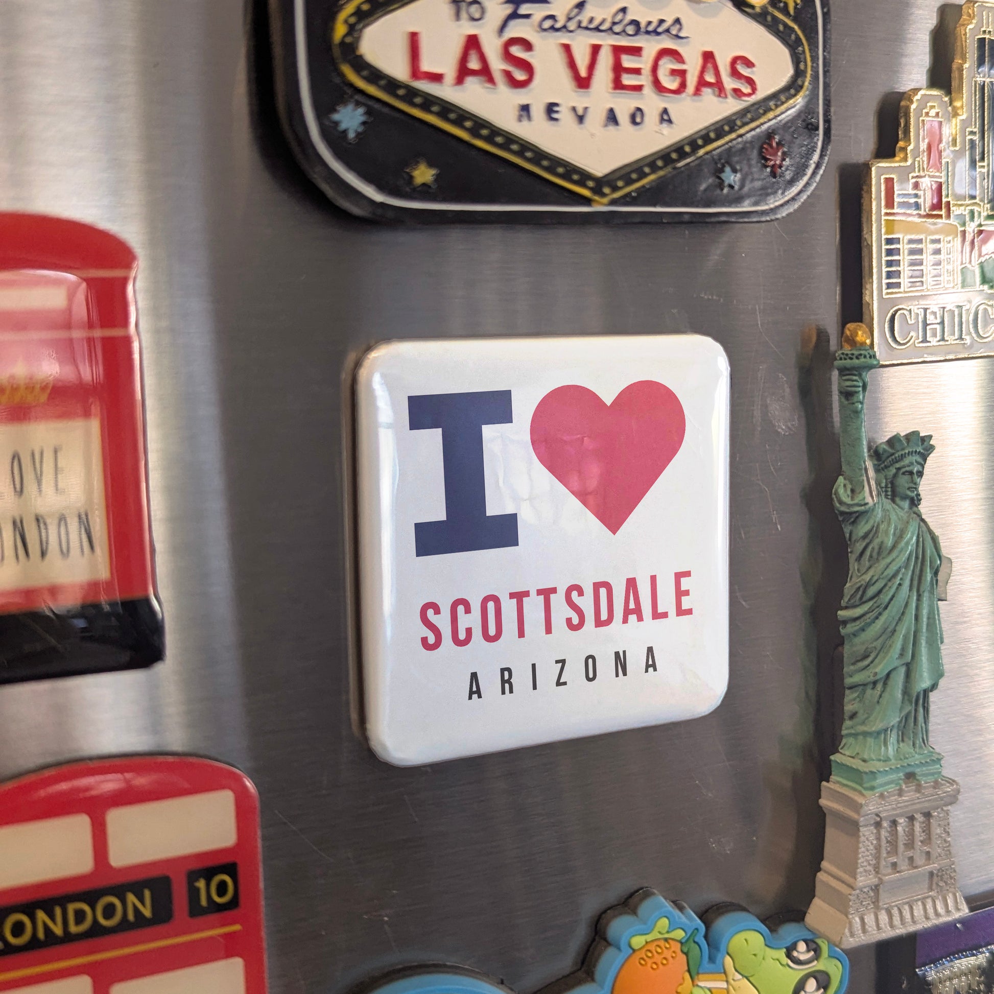 Scottsdale Arizona Magnet | The West's Most Western Town | 2×2 | Made in Canada - PhiloPerse