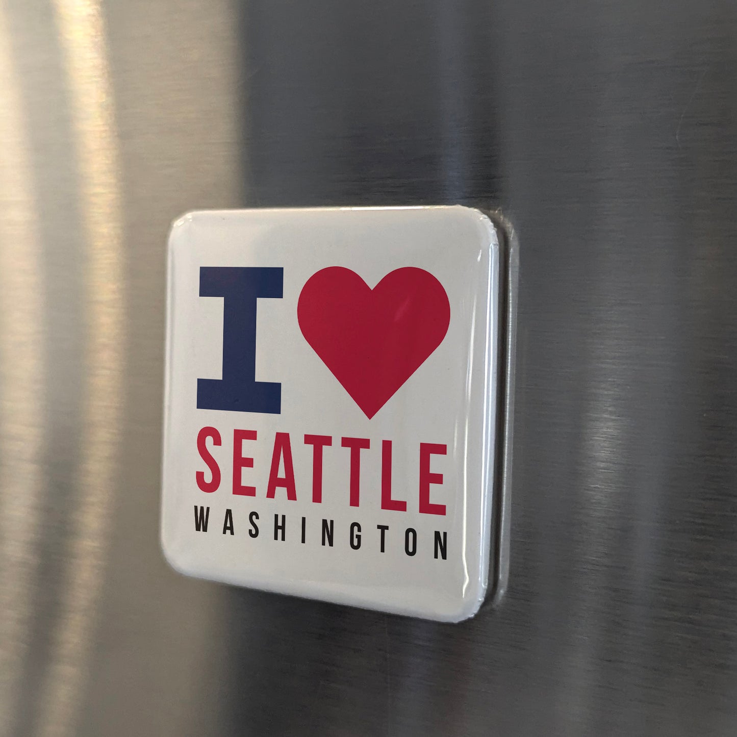 Seattle Washington Magnet | The Emerald City | 2×2 | Made in Canada - PhiloPerse