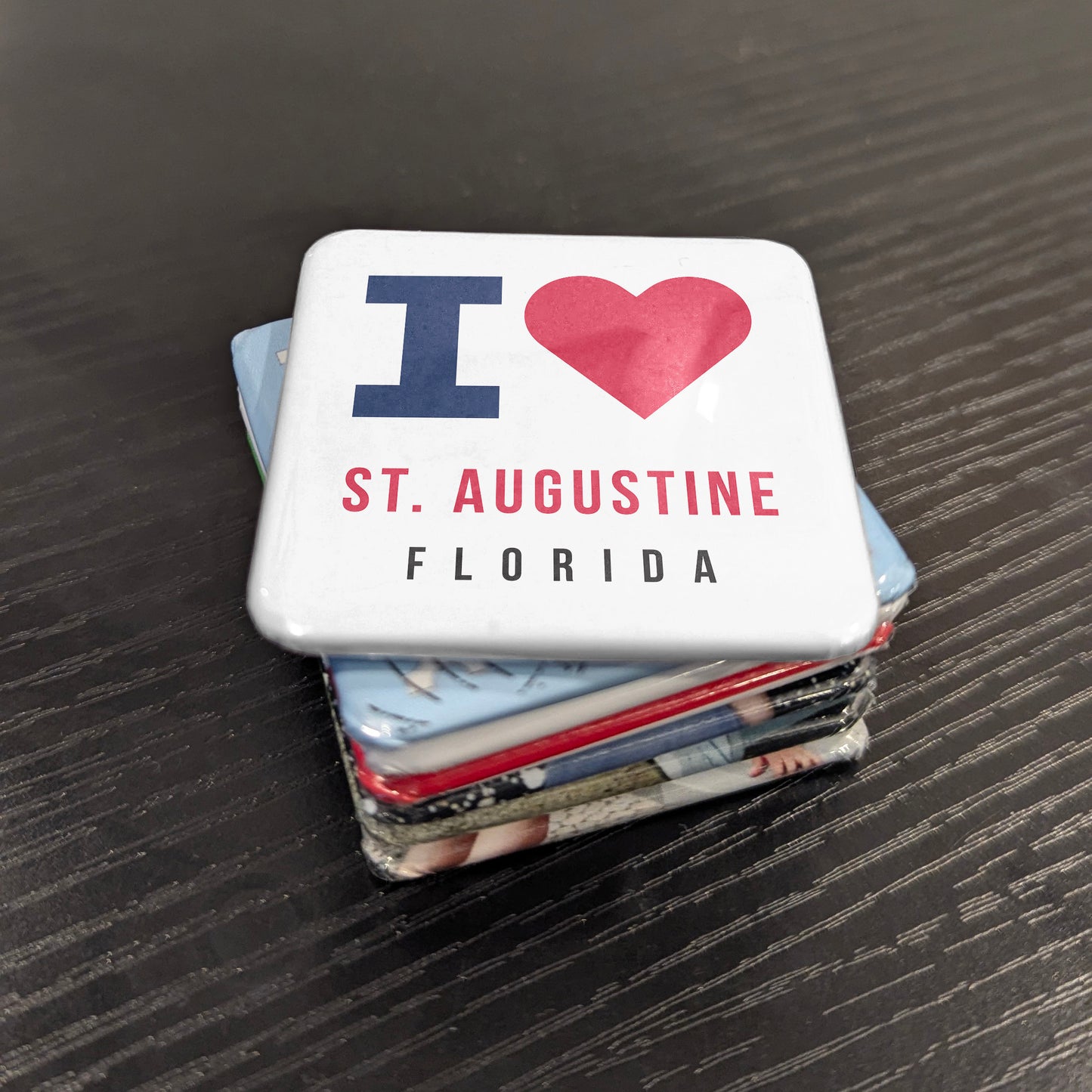 St. Augustine Florida Magnet | The Ancient City | 2×2 | Made in Canada - PhiloPerse