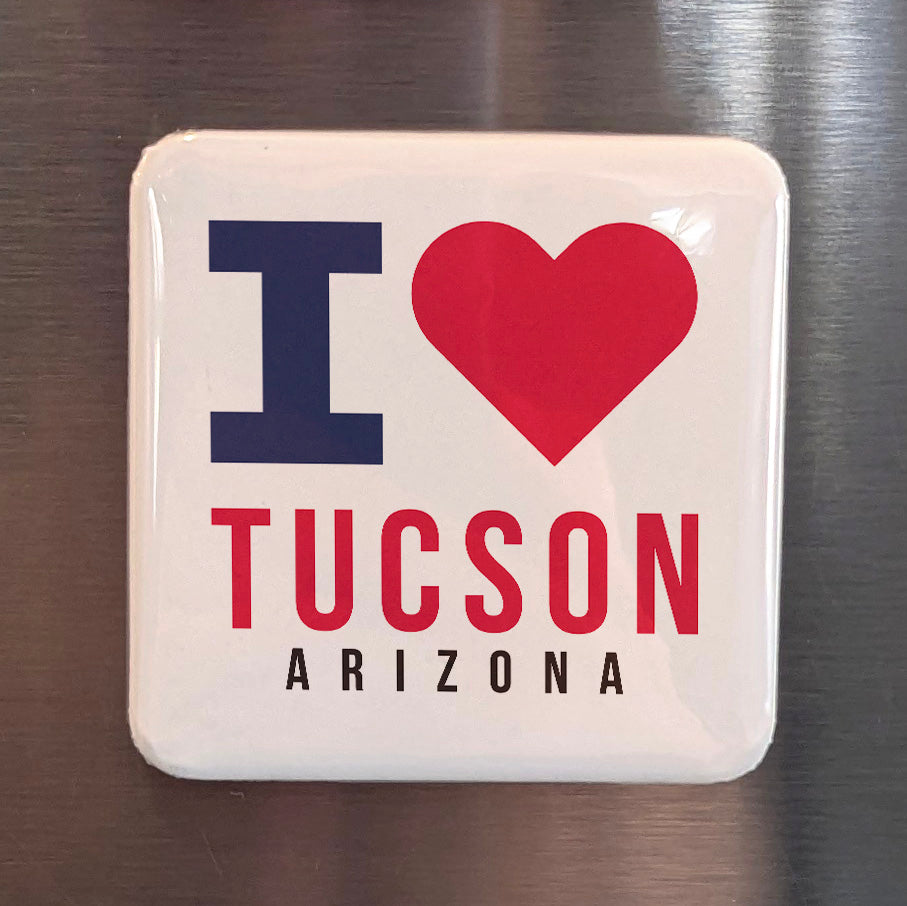 Tucson Arizona Magnet | The Old Pueblo | 2×2 | Made in Canada - PhiloPerse