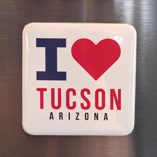 Tucson Arizona Magnet | The Old Pueblo | 2×2 | Made in Canada - PhiloPerse