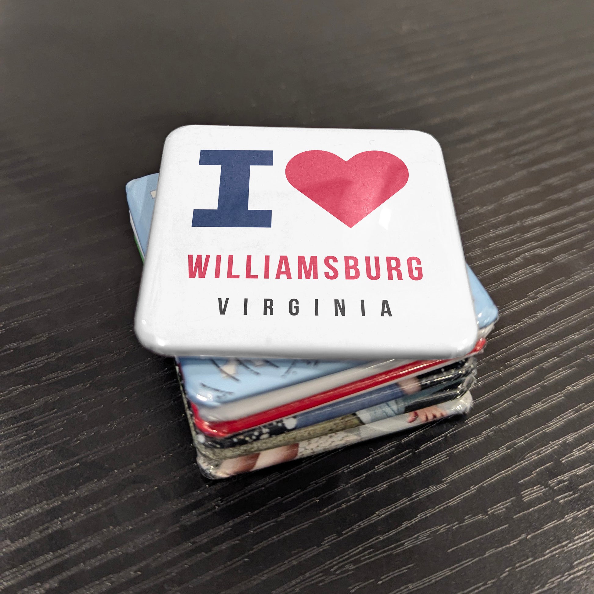 Williamsburg Virginia Magnet | America's Historic Triangle | 2×2 | Made in Canada - PhiloPerse
