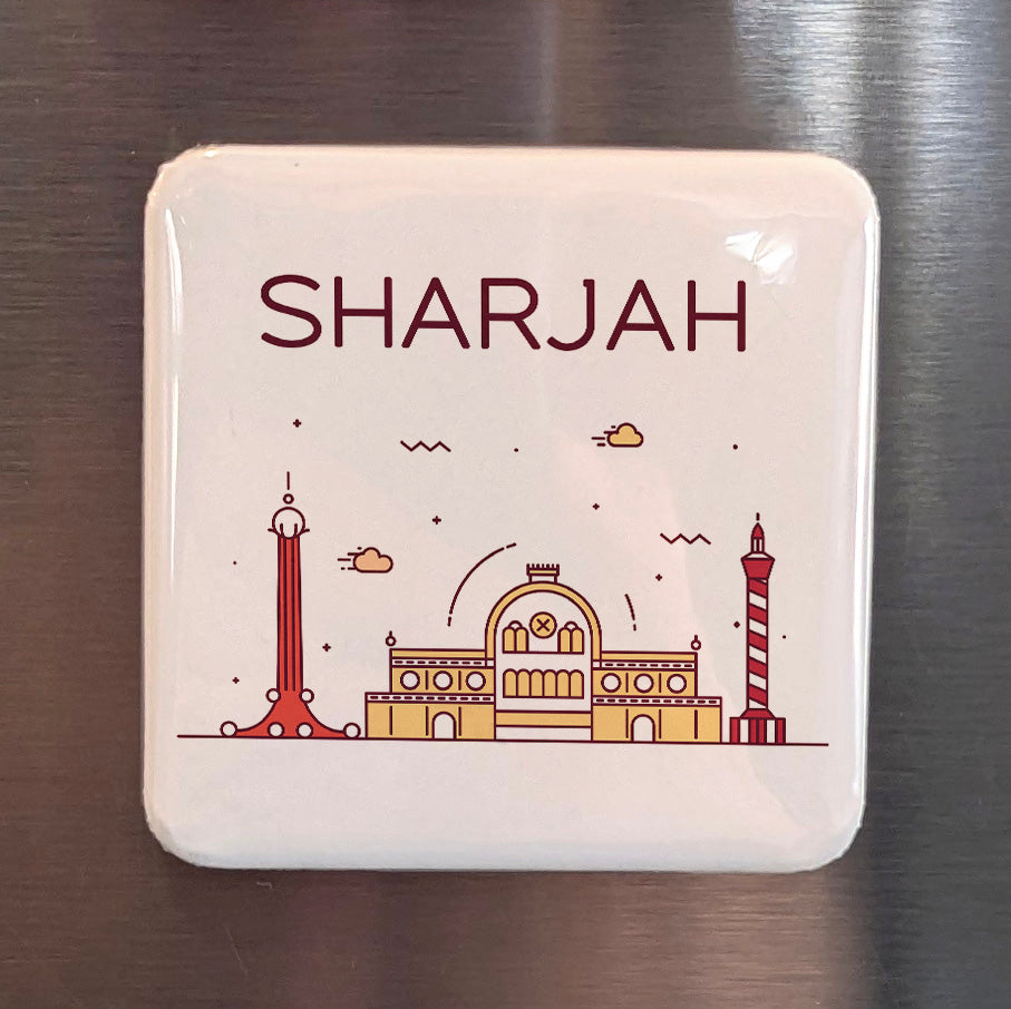 Sharjah UAE Asia Magnet | Cultural Capital of the Arab World on the Persian Gulf | 2x2 | Made in Canada