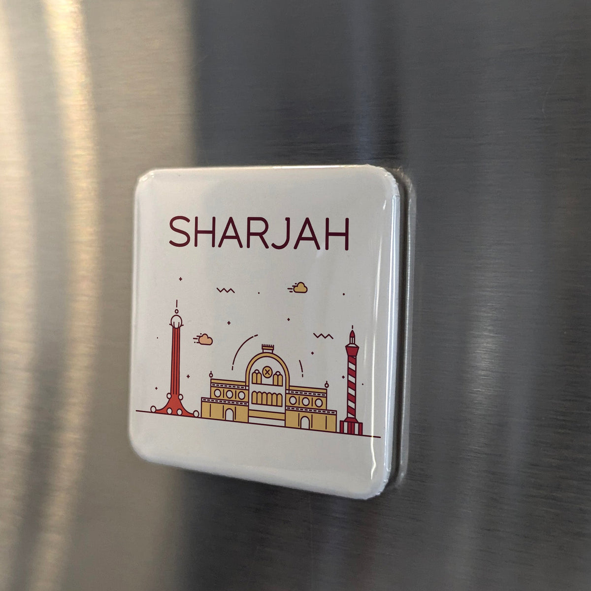 Sharjah UAE Asia Magnet | Cultural Capital of the Arab World on the Persian Gulf | 2x2 | Made in Canada