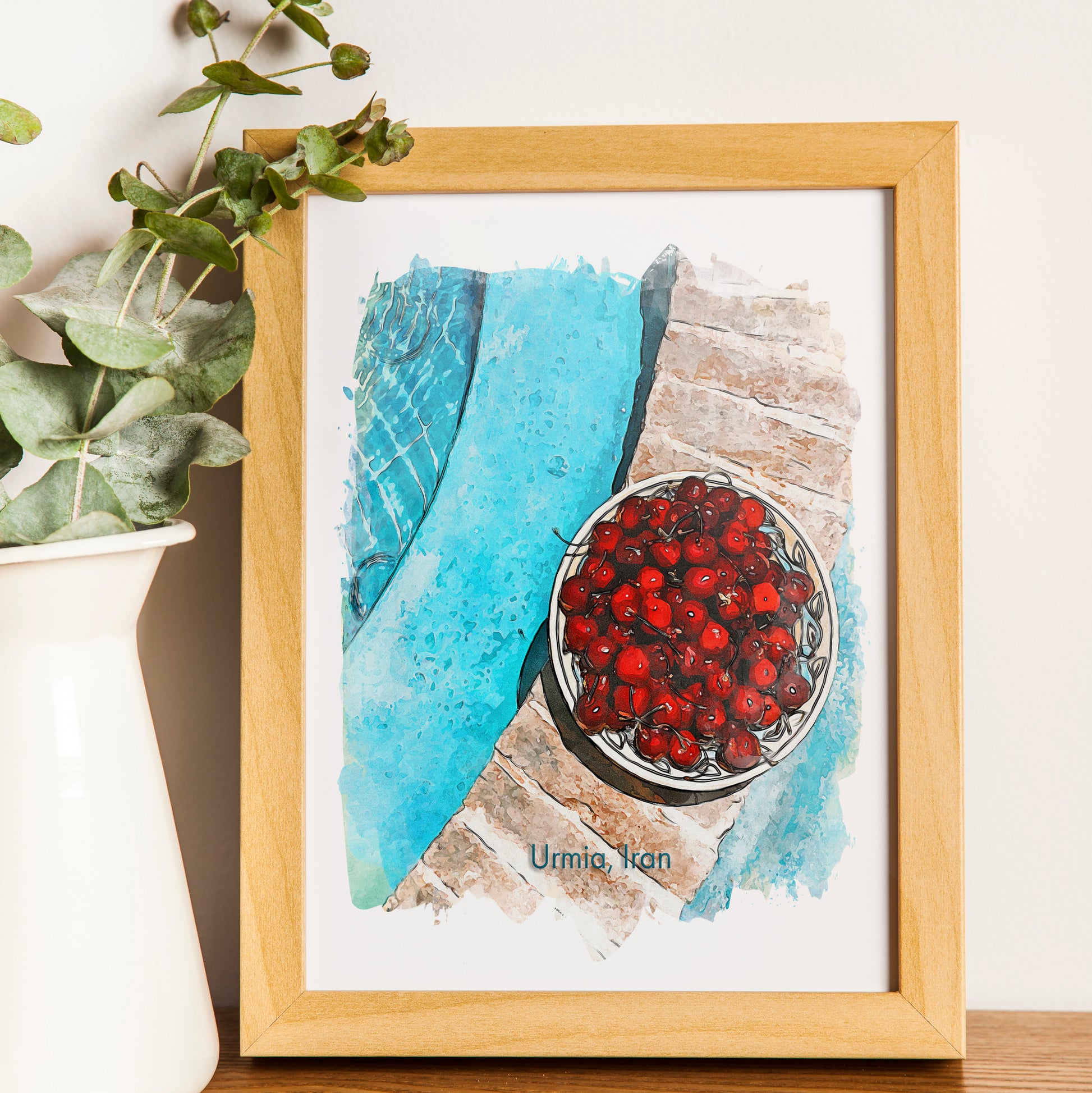 Urmia Cherry, Iran, Art Print | 8×10 | Made in Canada - PhiloPerse