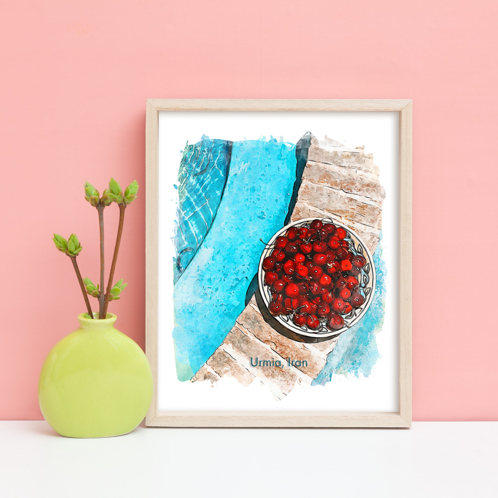 Urmia Cherry, Iran, Art Print | 8×10 | Made in Canada - PhiloPerse