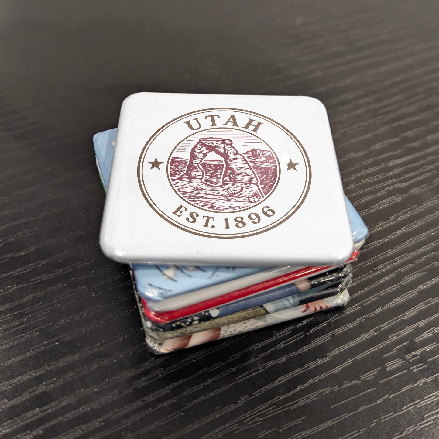 Utah Magnet | The Beehive State | 2×2 | Made in Canada - PhiloPerse