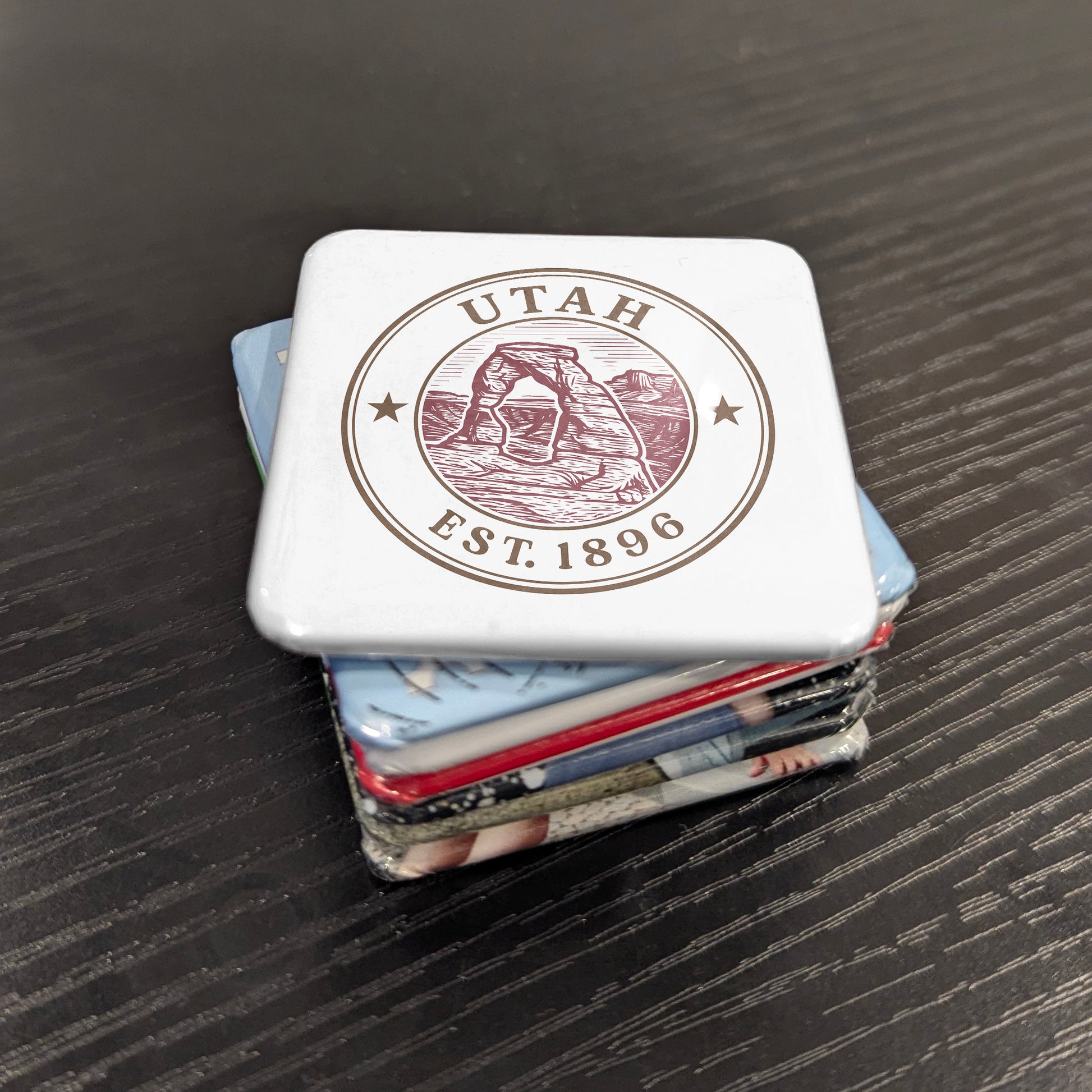 Utah Magnet | The Beehive State | 2×2 | Made in Canada - PhiloPerse
