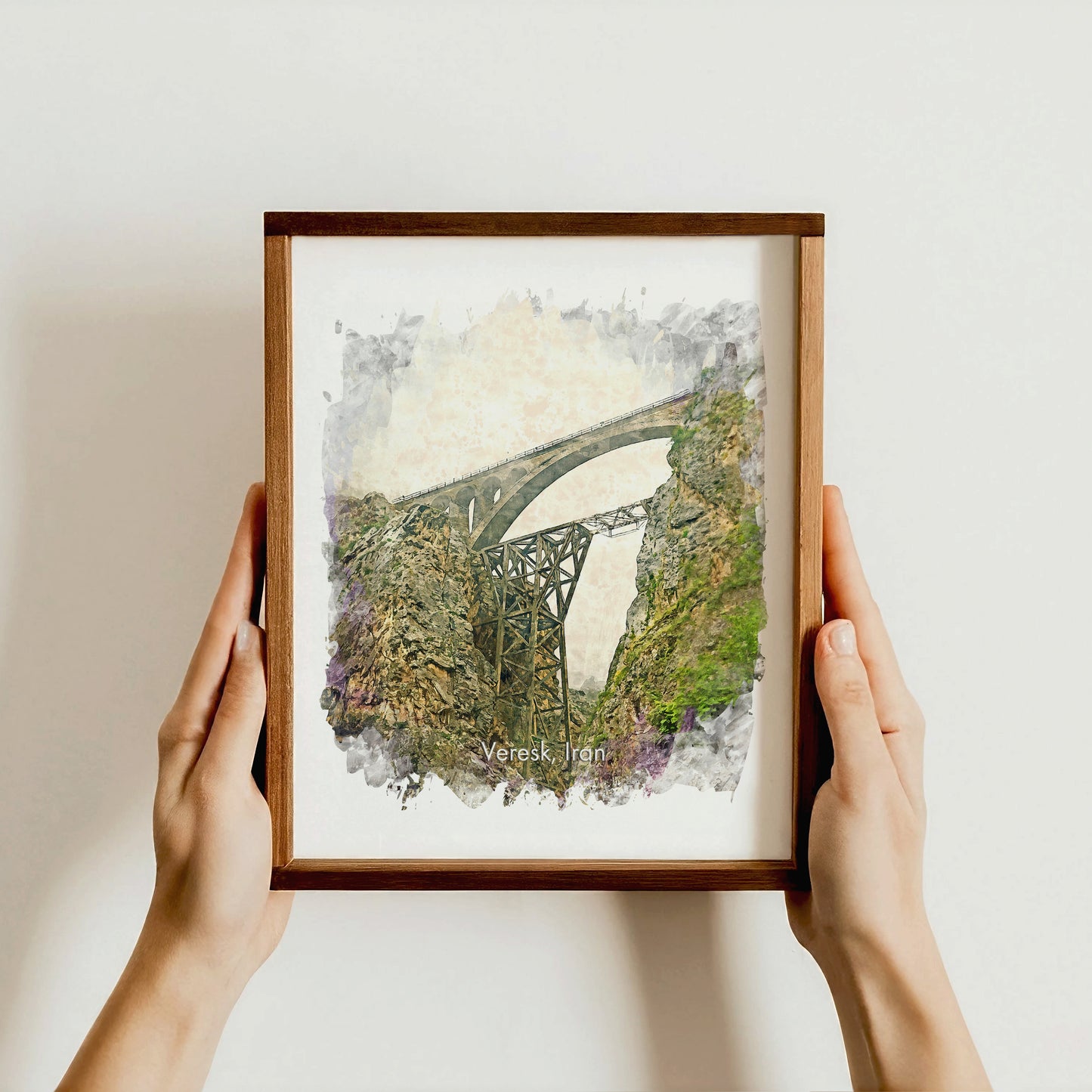 Veresk Bridge, Iran, Art Print | 8×10 | Made in Canada - PhiloPerse