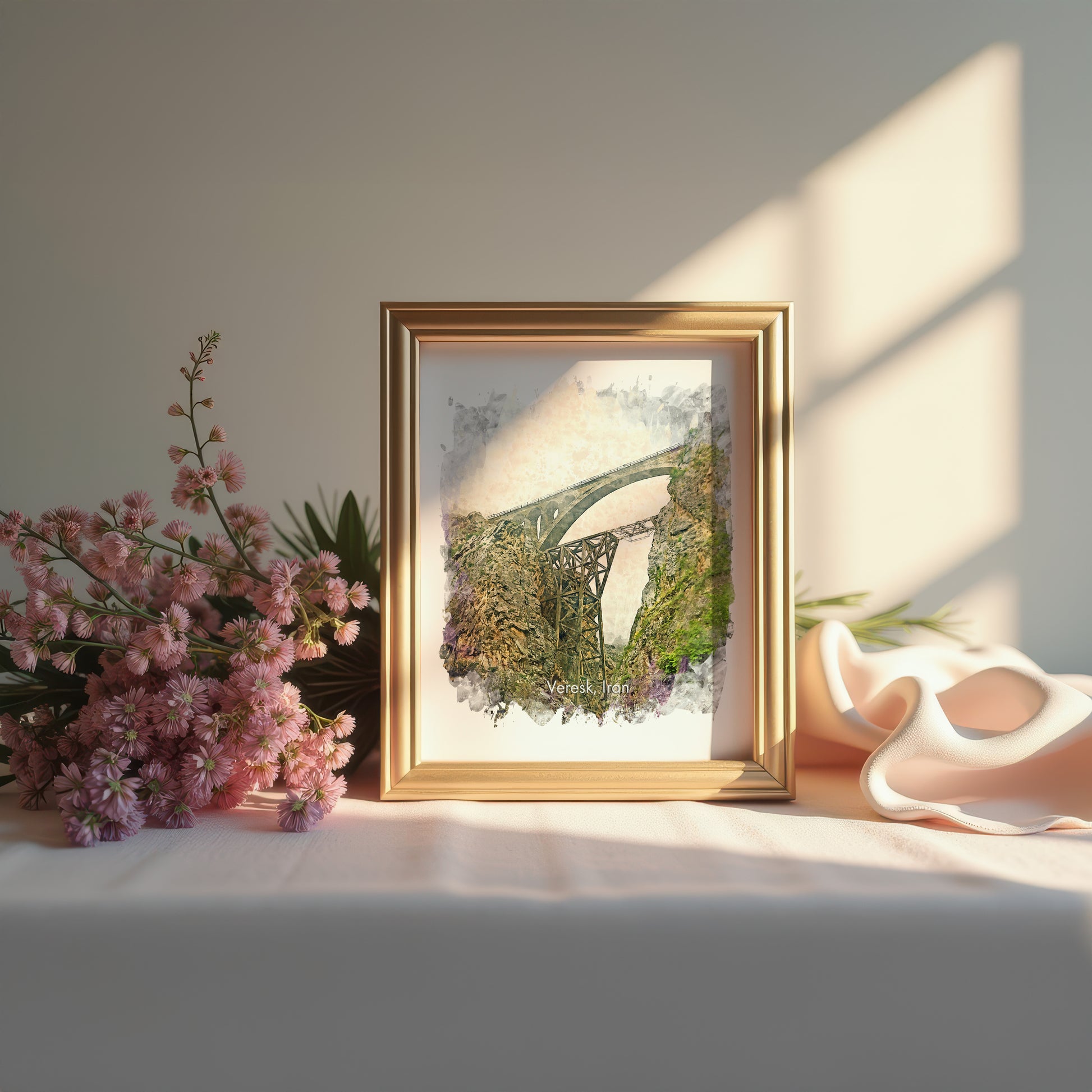 Veresk Bridge, Iran, Art Print | 8×10 | Made in Canada - PhiloPerse