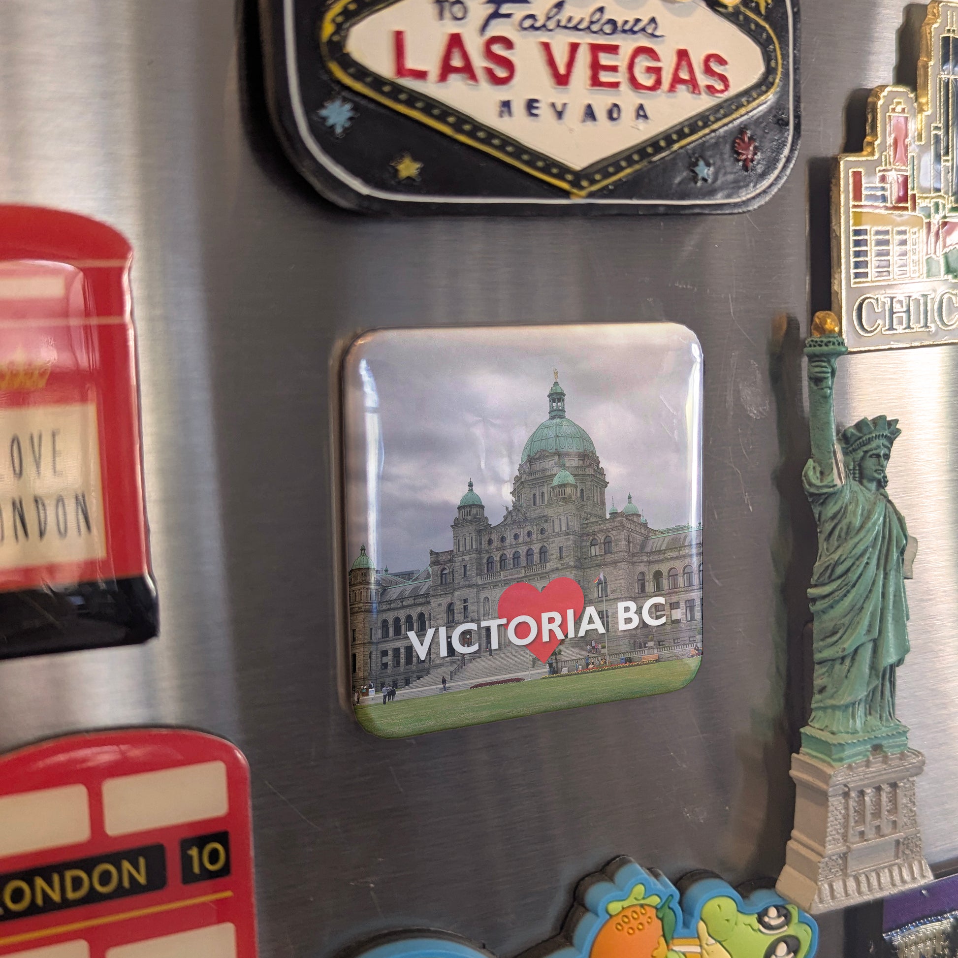 Victoria BC Fridge Magnet - PhiloPerse