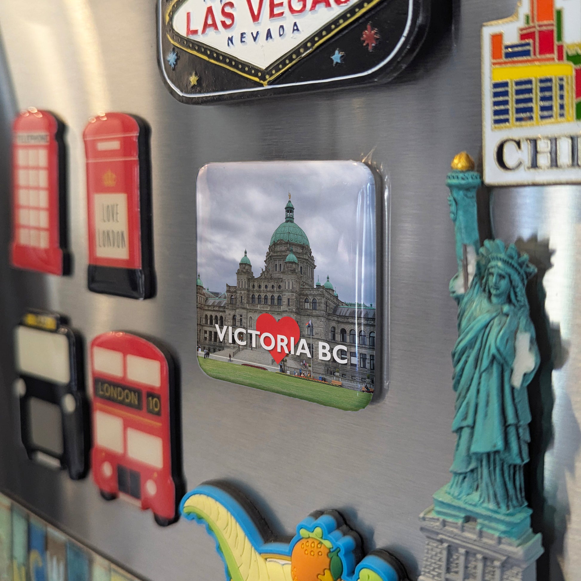 Victoria BC Fridge Magnet - PhiloPerse