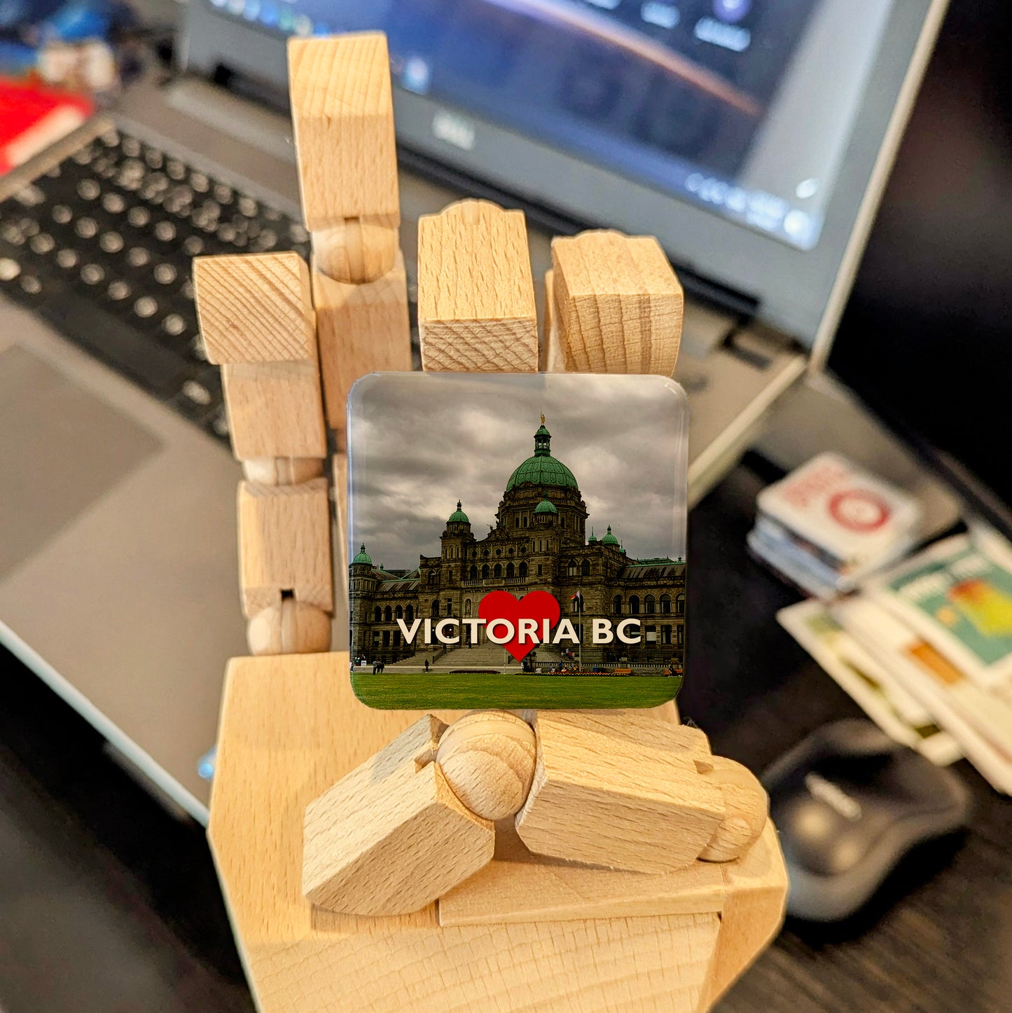 Victoria BC Fridge Magnet - PhiloPerse