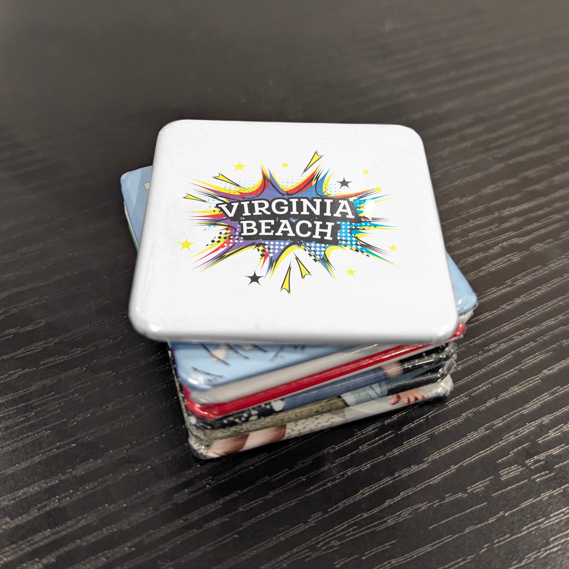 Virginia Beach Virginia Magnet | Oceanfront City | 2×2 | Made in Canada - PhiloPerse