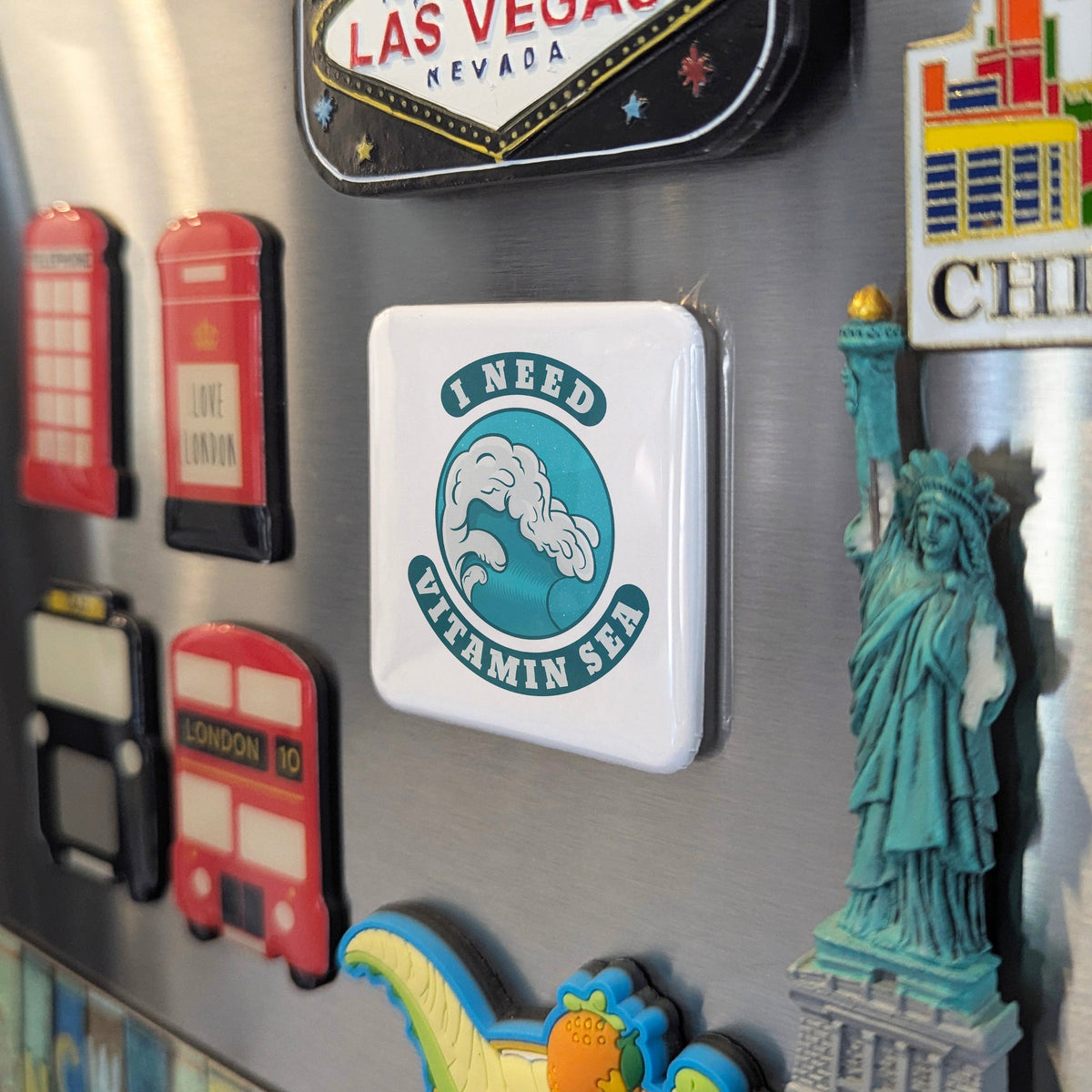 Vitamin Sea Magnet | I Need Vitamin Sea | 2×2 | Made in Canada - PhiloPerse