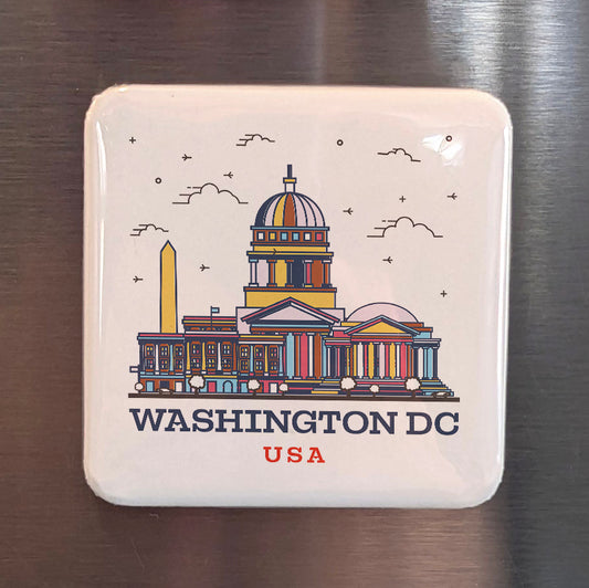 Washington DC Magnet |  | 2×2 | Made in Canada (Copy) - PhiloPerse