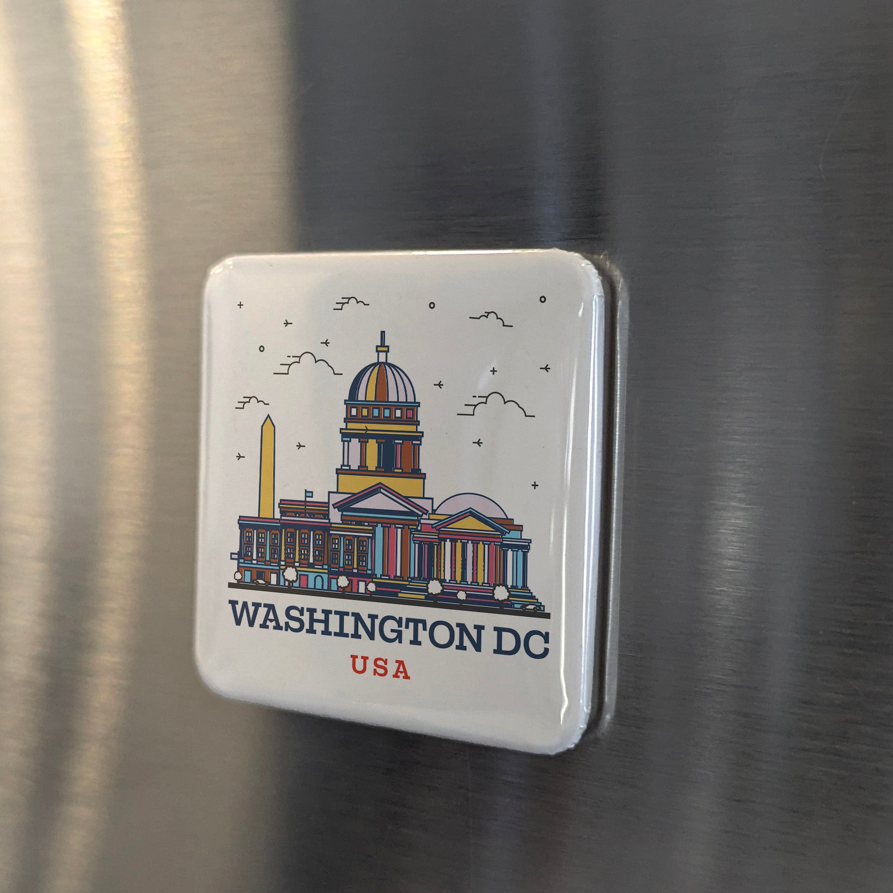 Washington DC Magnet |  | 2×2 | Made in Canada (Copy) - PhiloPerse