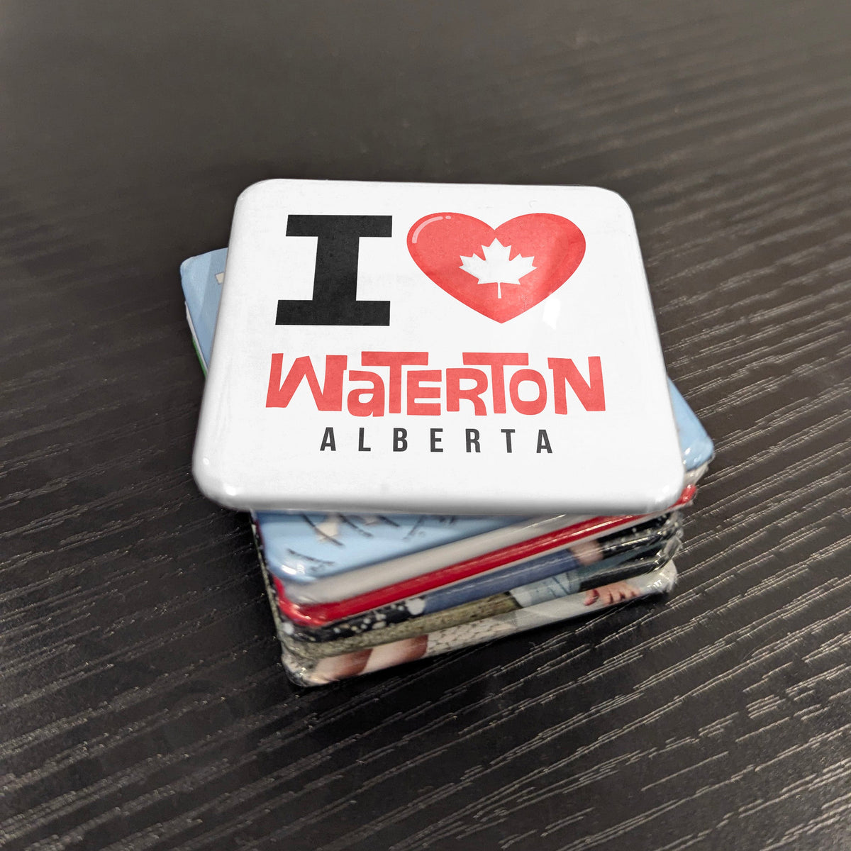 Waterton Alberta Magnet | Crown of the Continent | 2x2 | Made in Canada - PhiloPerse