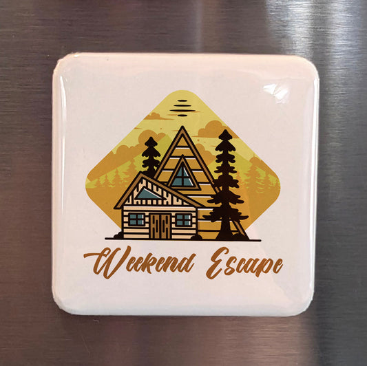 Weekend Escape Fridge Magnet - PhiloPerse