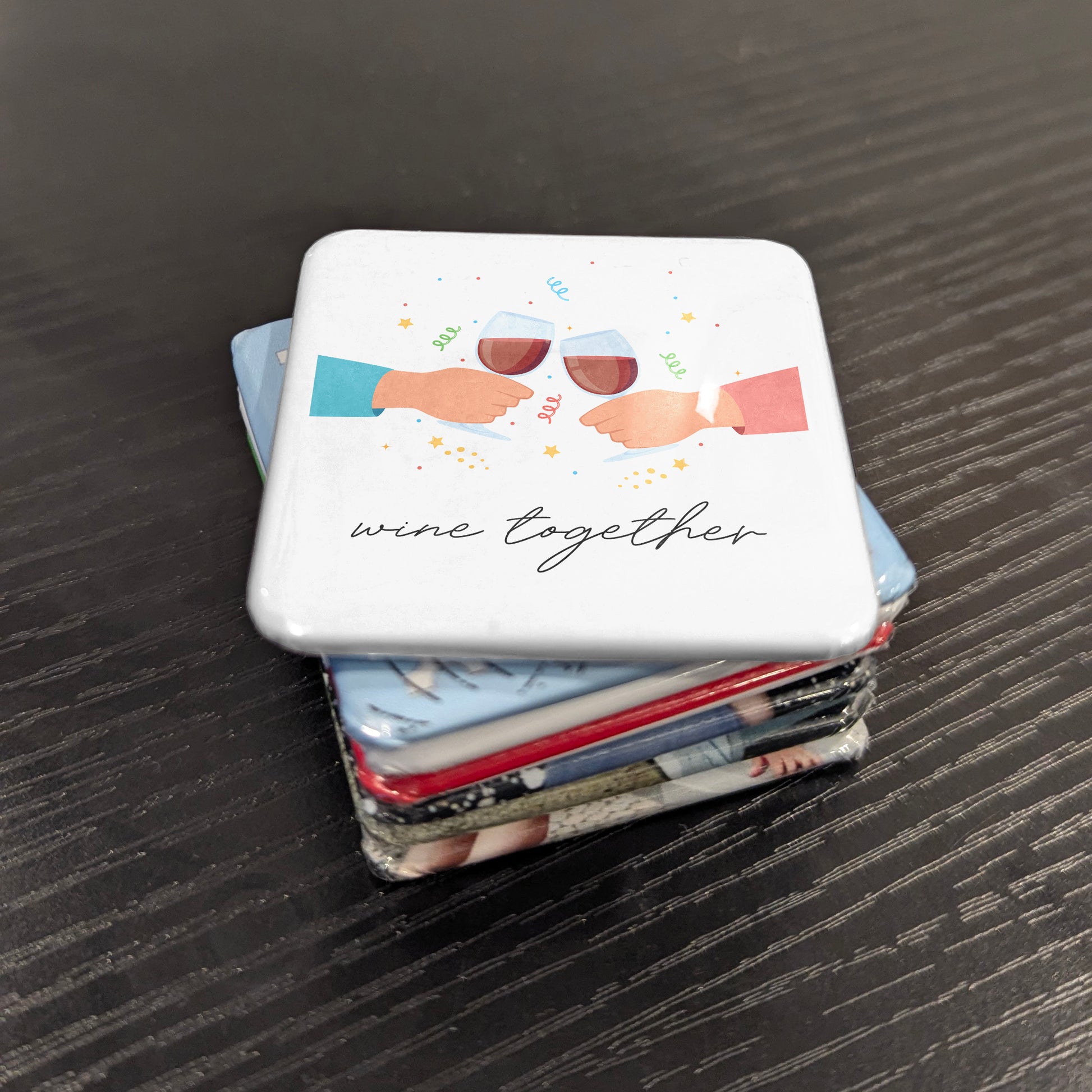 Wine Together Fridge Magnet - PhiloPerse