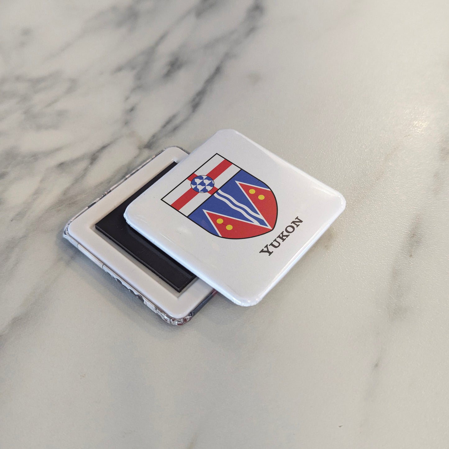 Yukon Coat of Arms Fridge Magnet - PhiloPerse